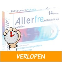 14 x Allerfre tabletten 10 mg