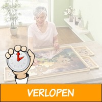 Premium Puzzelplaat met uitschuifbare lades