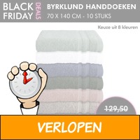 10 x Byrklund handdoek