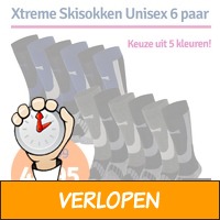 Xtreme skisokken Unisex 6-pack