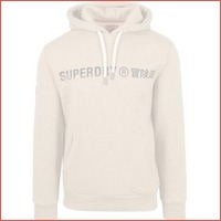 Superdry Hoodie Logo Beige