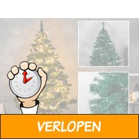 Kunstkerstboom 180 cm - inclusief metalen voet