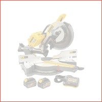 DeWalt afkort-/verstekzaag + 2x 6.0 Ah a..