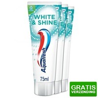 Bekijk de deal van Plein.nl: 36 x Aquafresh tandpasta White & Shine