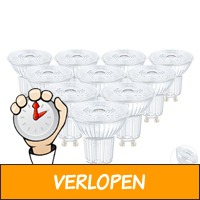 10 x Osram dimbare LED-lamp (GU10 of GU5.3)