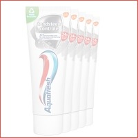 6x Aquafresh Tandpasta Tandsteen Control..