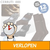 12 paar Cerruti herensokken