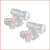 2 x AXA Compactline fietslamp set