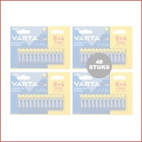 48x Varta batterij Longlife Power AAA