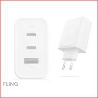 FlinQ 65W USB-C en USB-A snellader