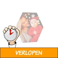 Veiling: Foto op hexagon 110 euro korting