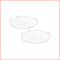 2 x Ledvance IP44 Smart WiFi Plafondlamp