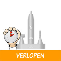 LENTZ Neushaartrimmer set 3-delig - 2 Opzetstukken - gr..