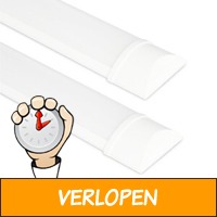 2 x LED TL armatuur 120 cm