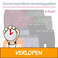 8 x Zaccini boxershorts