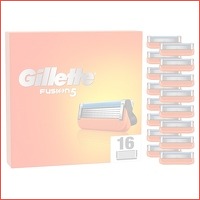16 x originele Gillette Fusion5 scheerme..