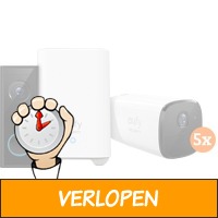 5 x Eufycam 2 Pro en video deurbel