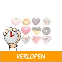 Veiling: Voucher voor 12 valentijndonuts van Dunkin'