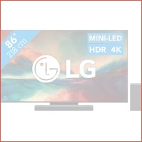 LG 86QNED866RE (2023) + Soundbar