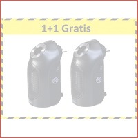 2 x MrSafe keramische plug-in verwarming..