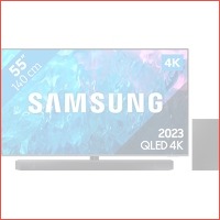 Samsung QLED 55Q74 C (2023) + Soundbar