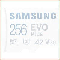 Samsung EVO Plus 256GB microSDXC + SD Ad..