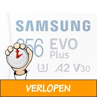 Samsung EVO Plus 256GB microSDXC + SD Adapter