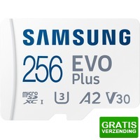 Bekijk de deal van Coolblue.nl 2: Samsung EVO Plus 256GB microSDXC + SD Adapter