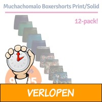 12 x Muchachomalo boxershorts Golden