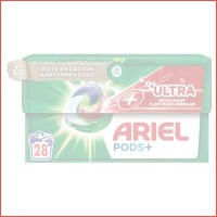 4 x Ariel wasmiddelcapsules Ultra Vlekve..