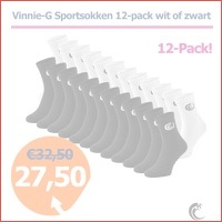 Vinnie-G sportsokken 12-pack