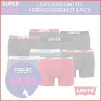 8 x Levi's boxershorts verrassingspakket