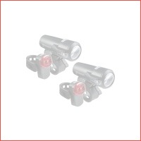 2 x AXA Compactline fietslamp set