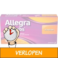 Allegra Fexotabs bij hooikoorts 20 tabletten