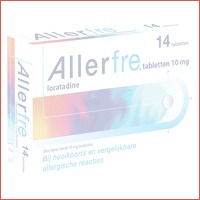 14 x Allerfre tabletten 10 mg