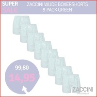 8 x Zaccini wijde boxershorts