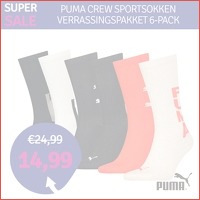 Puma Crew sportsokken verrassingspakket ..