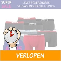 Levi's Boxershorts 8-pack verrassingspakket