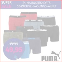 10 x Puma boxershorts Verrassingspakket