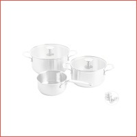 KitchenAid RVS pannenset