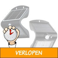 Luxe solar buitenlamp met sensor