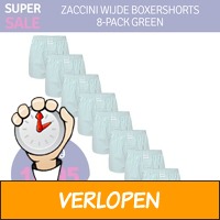 8 x Zaccini wijde boxershorts