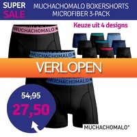 1dagactie.nl: Muchachomalo Microfiber boxershorts 3-pack