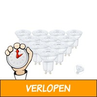 10 x Osram dimbare LED lamp GU10 of GU5.3