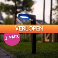 Koopjedeal.nl 3: 2-pack slimme solar buitenlamp Gaia