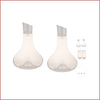 2 x Blomus decanteerkaraf Alpha