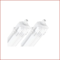 2 x LED's Light armatuur met LED TL-buiz..