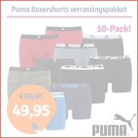 10 x Puma boxershorts