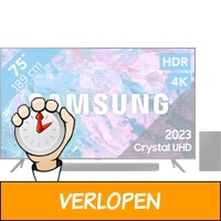 Samsung Crystal UHD 75CU7100 (2023) + Soundbar