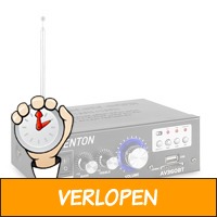 Fenton AV360BT versterker met Bluetooth en USB/SD mp3 s..